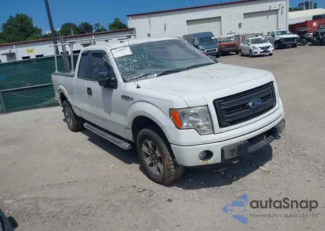 2013 Ford F-150 Stx из США, поврежденный, VIN 1FTFX1EF1DFA59487